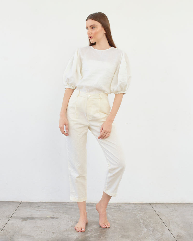 CREAM PANTS