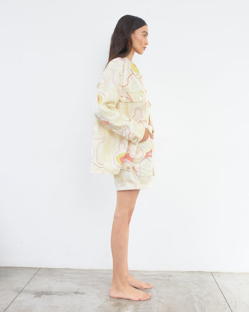 PASTEL PARTY ECO-DENIM JACKET