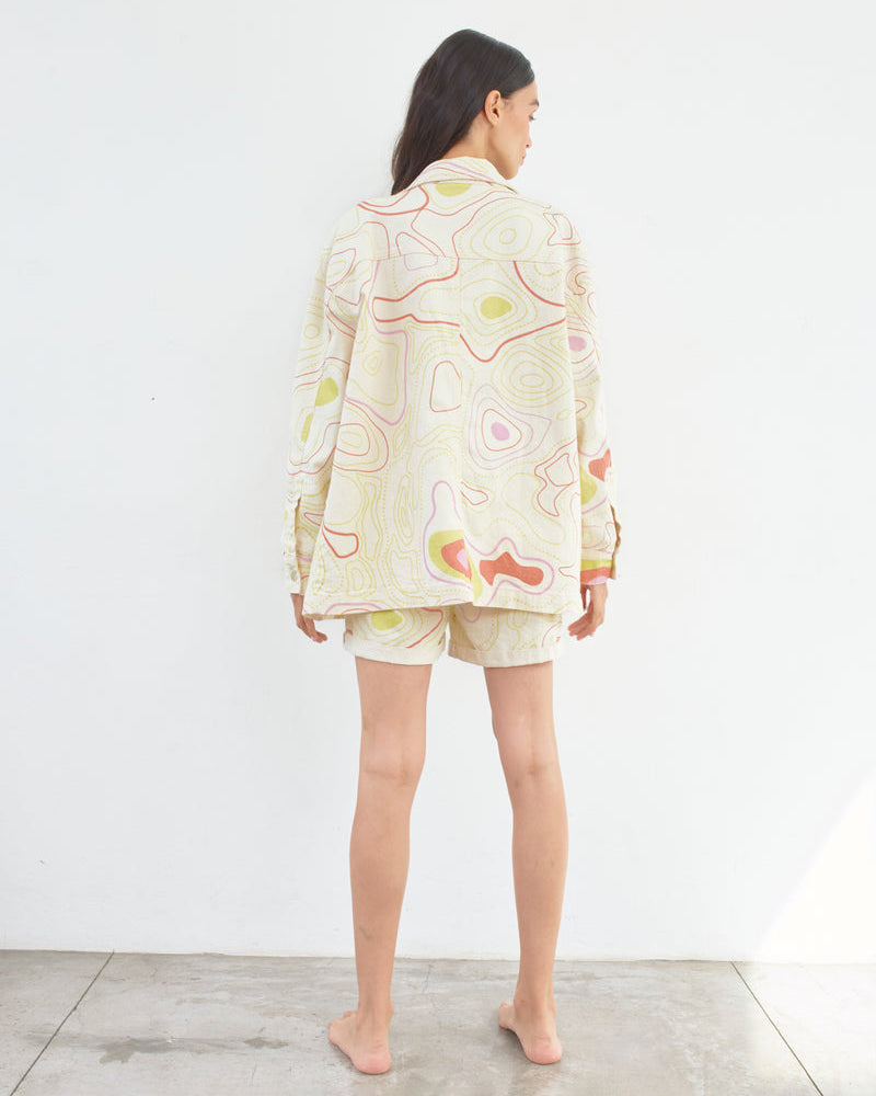 PASTEL PARTY ECO-DENIM JACKET