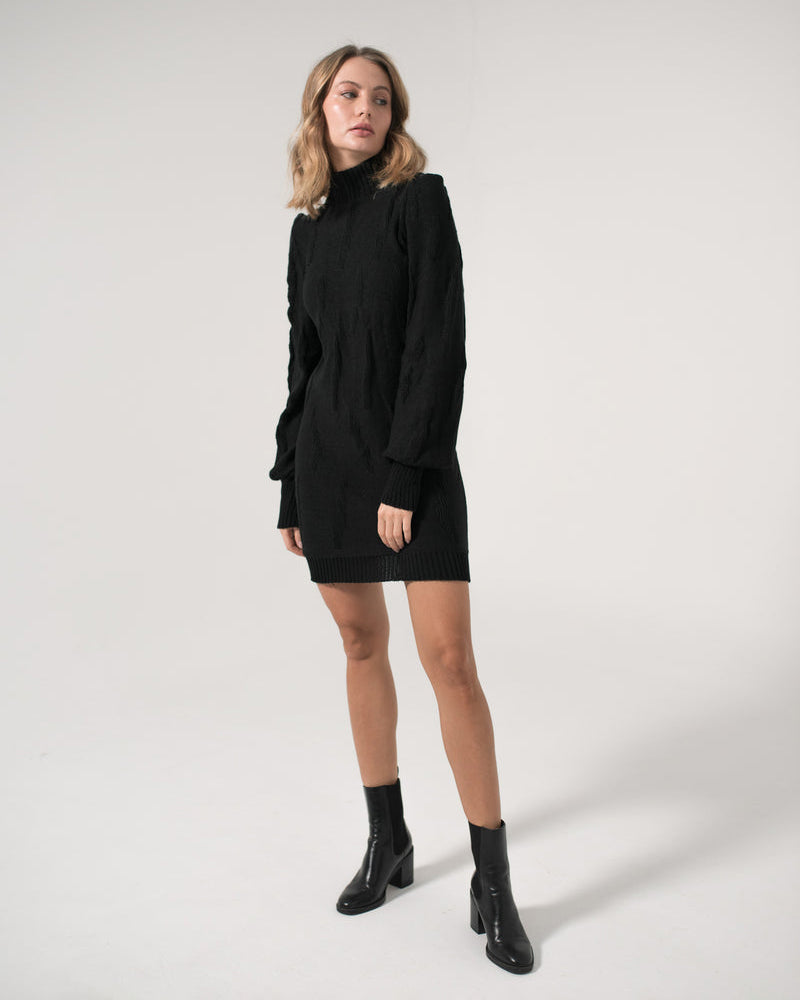 PANTHER KNITTED DRESS