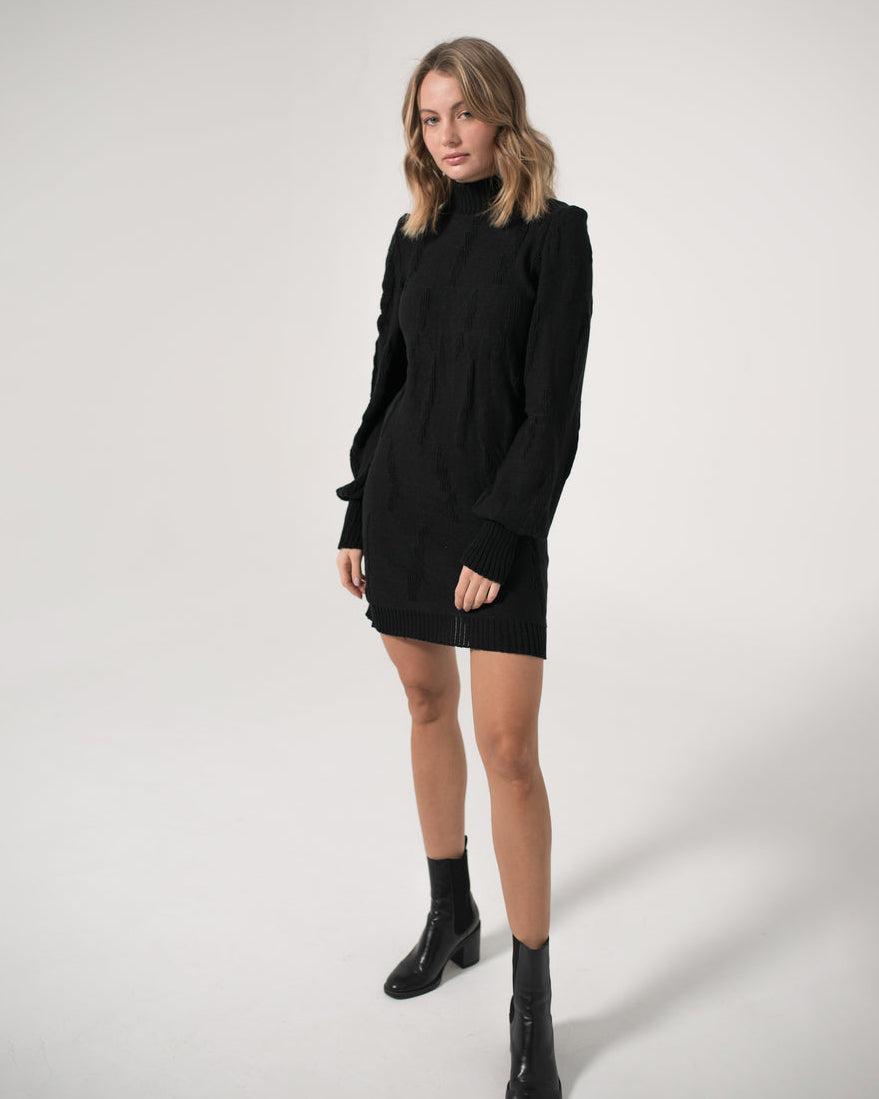 PANTHER KNITTED DRESS