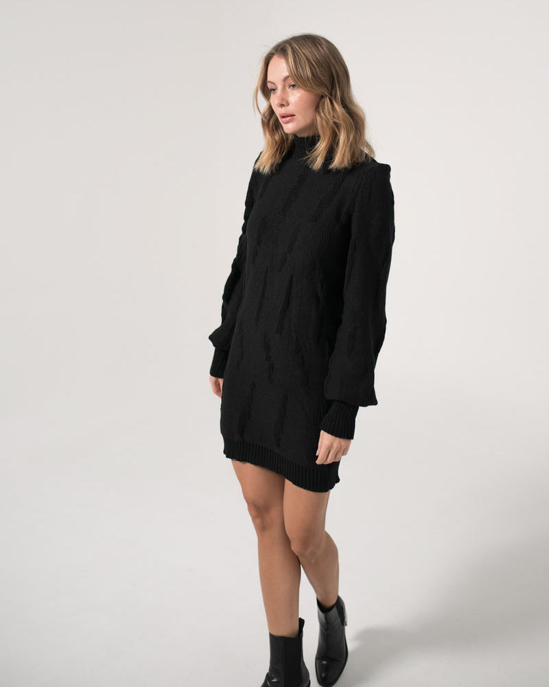 PANTHER KNITTED DRESS