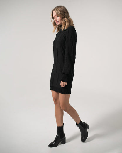 PANTHER KNITTED DRESS